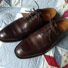 DAKS 革靴 茶色 25.5cm 高級本革