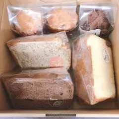 ④✴︎手作りシフォンケーキu0026マフィン6個詰め合わせセット✴︎