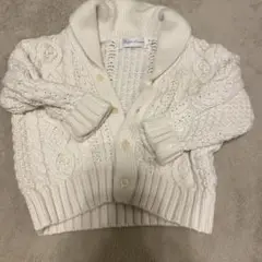 美品Ralph Lauren ホワイト カーディガン