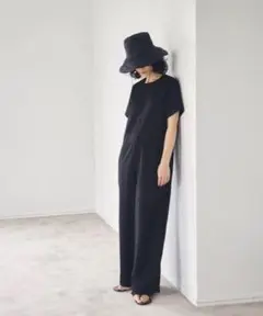 todayful half sleeve wide combinaison 38
