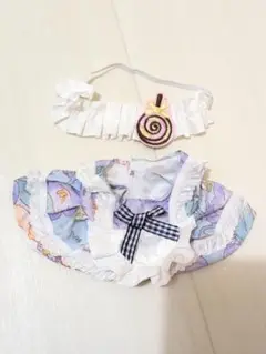 新品　20㎝　ぬいぐるみ用　ぬい服　メイド服　ぬい用　衣装　可愛い