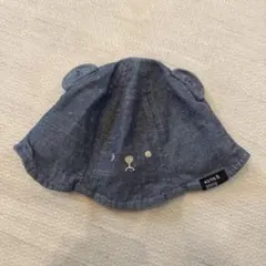 くま耳付き帽子 42センチ