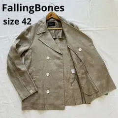 【希少】フォーリングボーンズ FallingBones リネンジャケット ダブル