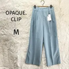 新品タグ付き✨️オペークドットクリップ/ワイドパンツ/M/リフラクス 麻調