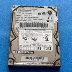 富士通 FUJITSU MHK2120AT 2.5インチHDD 12GB IDE