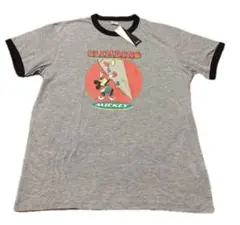クライミングミッキーリンガーTシャツM
