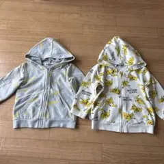 ポケモン　ピカチュー　パーカー　100