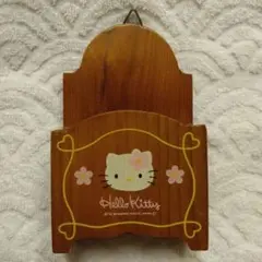 ハローキティ 木製壁掛け飾り♡レアです。