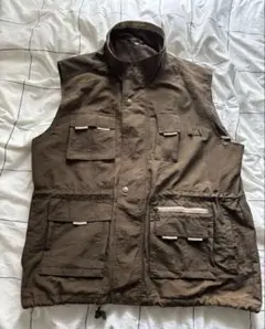 【vintage・ミリタリー】メンズ ベスト 軍モノ