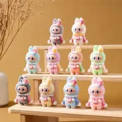 新作LABUBU ラブブ　立体 置物フィギュア 10個セット