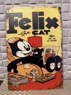 新品　フィリックス　ブリキ看板