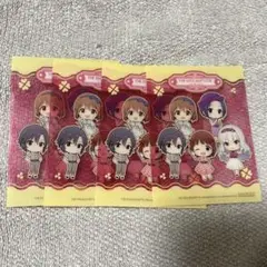 アイマス 西武園ゆうえんち 765 クリアカード スタンプラリー特典　4枚セット