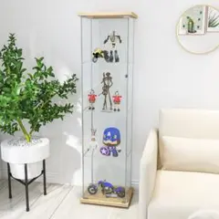 コレクションケース 强化ガラスキャビネット 4段セットフィギュアケース