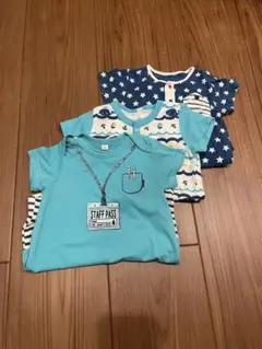 【美品】3枚セット◎80サイズ、70サイズ 半袖ロンパース