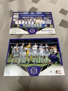 サンフレッチェ広島　トレーディングカード　非売品
