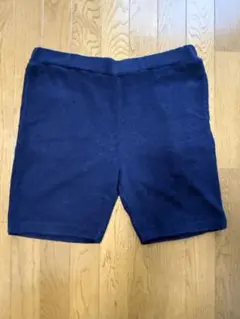ショートパンツ ネイビー タオル生地 Lサイズ