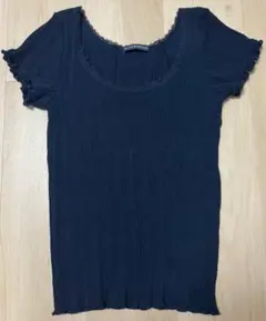 BRANDY MELVILLE 半袖　透かし編み　トップス