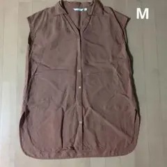 UNIQLO　 リネンブレンド　ロングシャツ