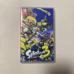 Splatoon 3 Nintendo Switch パッケージ