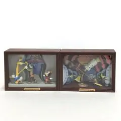 ディズニー シネマジック ミュージアム ガチャ　フィギュア 2個セット