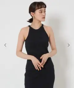 グリーンレーベルリラクシング　アメリカンスリーブ カップ付きタンクトップ