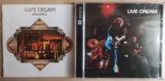 LIVE CREAM LIVE　CREAM Vol.2 の２枚セット