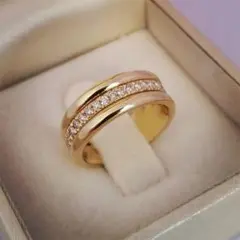 指輪 シンプル ゴールド キラキラ 控えめ プレゼント プロポーズ 婚約