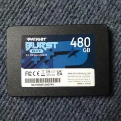 正常 480GB 2.5 SATA SSD Crucial クルーシャル製