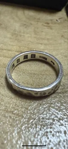vivify シルバーリング Back Hallmarks Ring