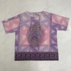 新品タグ付き　ETROではありません　ペイズリー　半袖Tシャツ Fサイズ