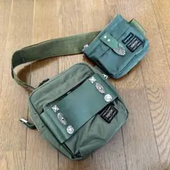 toga porter コラボ 初期 ボディバッグ ウエストポーチ　美品 BELT BAG TOGA × PORTER コラボウエストバッグ