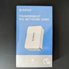 ORICO Thunderboltポート対応10GbE LANアダプター【新品】