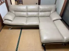 【破格 8月中の限定価格】ニトリのコーナーソファロゾ ベージュカラー