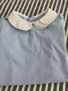 Jacadi ジャカディ定番　半袖スカラップトップス4A