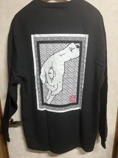 虚空坊主　ブラック　ロングtシャツ m82845966836_1.jpg?1669211574