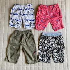 ☆ 男の子 短パン 4枚 まとめ売り 110 サイズ 美品