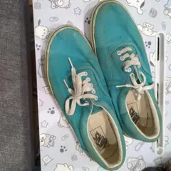 VANS ターコイズ スニーカー