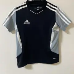 adidas CLIMACOOL スポーツシャツ ブラック/グレー
