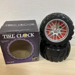 TIRE CLOCK タイヤ型 置き時計 レトロ インテリア