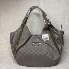 イザック ドット柄2wayトートバッグ
