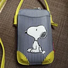 しまむら　スヌーピー スマホショルダー
