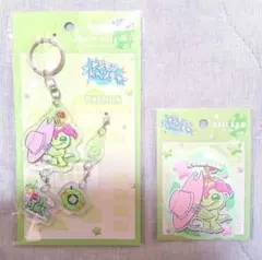 新品⭐デジモンアドベンチャー パルモン ステッカー シール キーホルダー