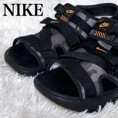 【美品】Nike スポーツサンダル/エアマックスSOL ブラック/カモフラージュ