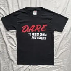 【00s】D.A.R.E. "薬物乱用防止" Tシャツ FOTL 90s