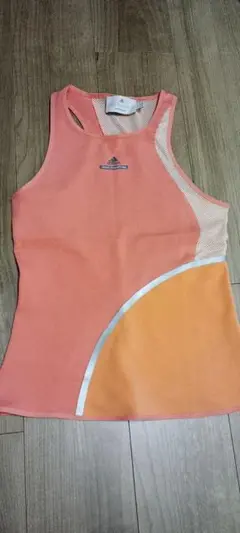 adidas Stella McCartney M タンクトップ オレンジ系