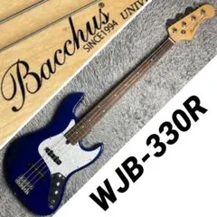 極美品 ベース バッカス WJB-330R イエロー ピックガード欠品 Bacchus - 極美品 ベース バッカス WJB-330R イエロー