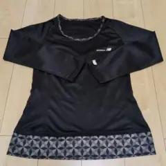 【LLサイズ】テニス new balance ブラック 長袖ウェア　レディース