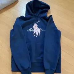 ピンクラルフローレンパーカー