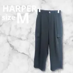HARPER ハーパー【M】 カーゴパンツ 黒 海外古着