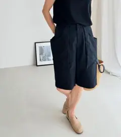 【完売・貴重】argue ハーフパンツ　黒